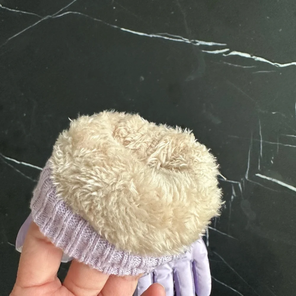 Kuromi Kids Mittens - Light Purple